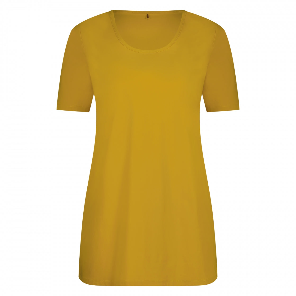 Tee Round Neck | Ocher Yellow
