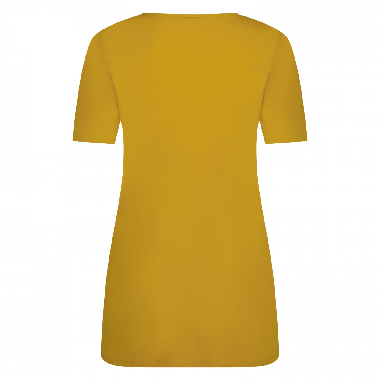 Tee Round Neck | Ocher Yellow