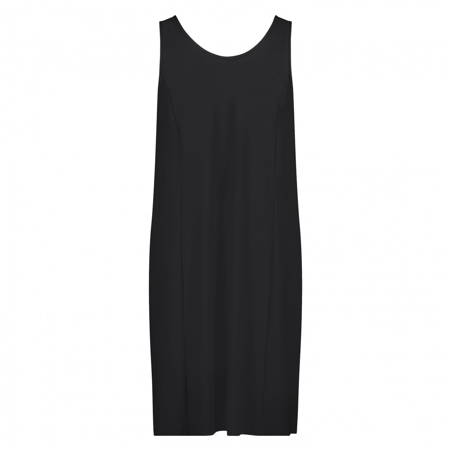 Tank Top Dress Long | Black