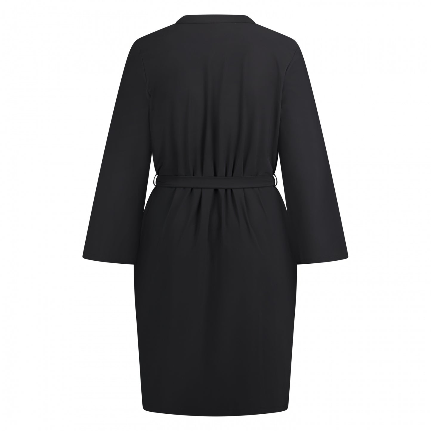 Mao Dress Belt LS | Black