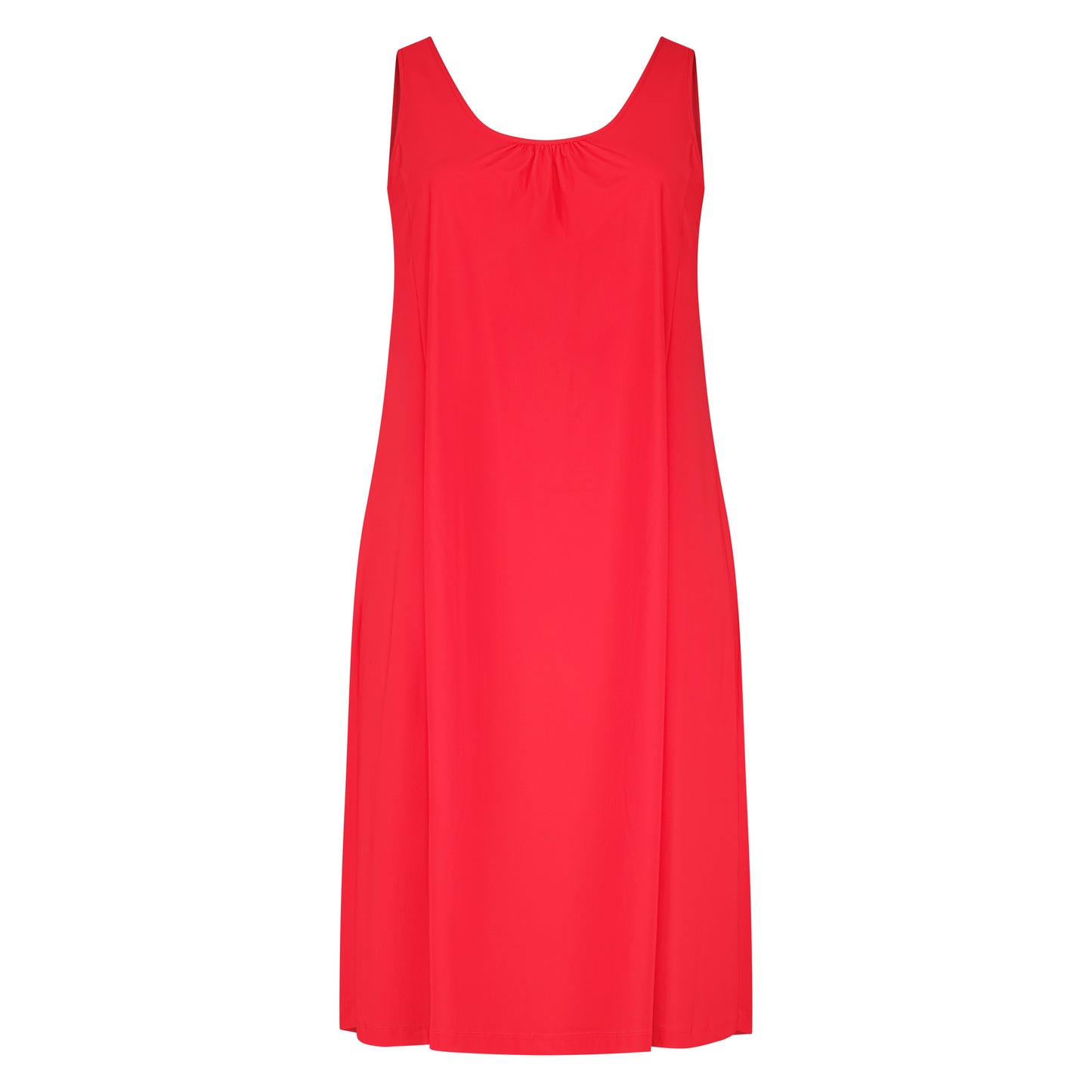 Tank Top Dress Long | Red