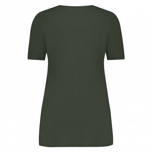 Tee V Slim SS | Khaki