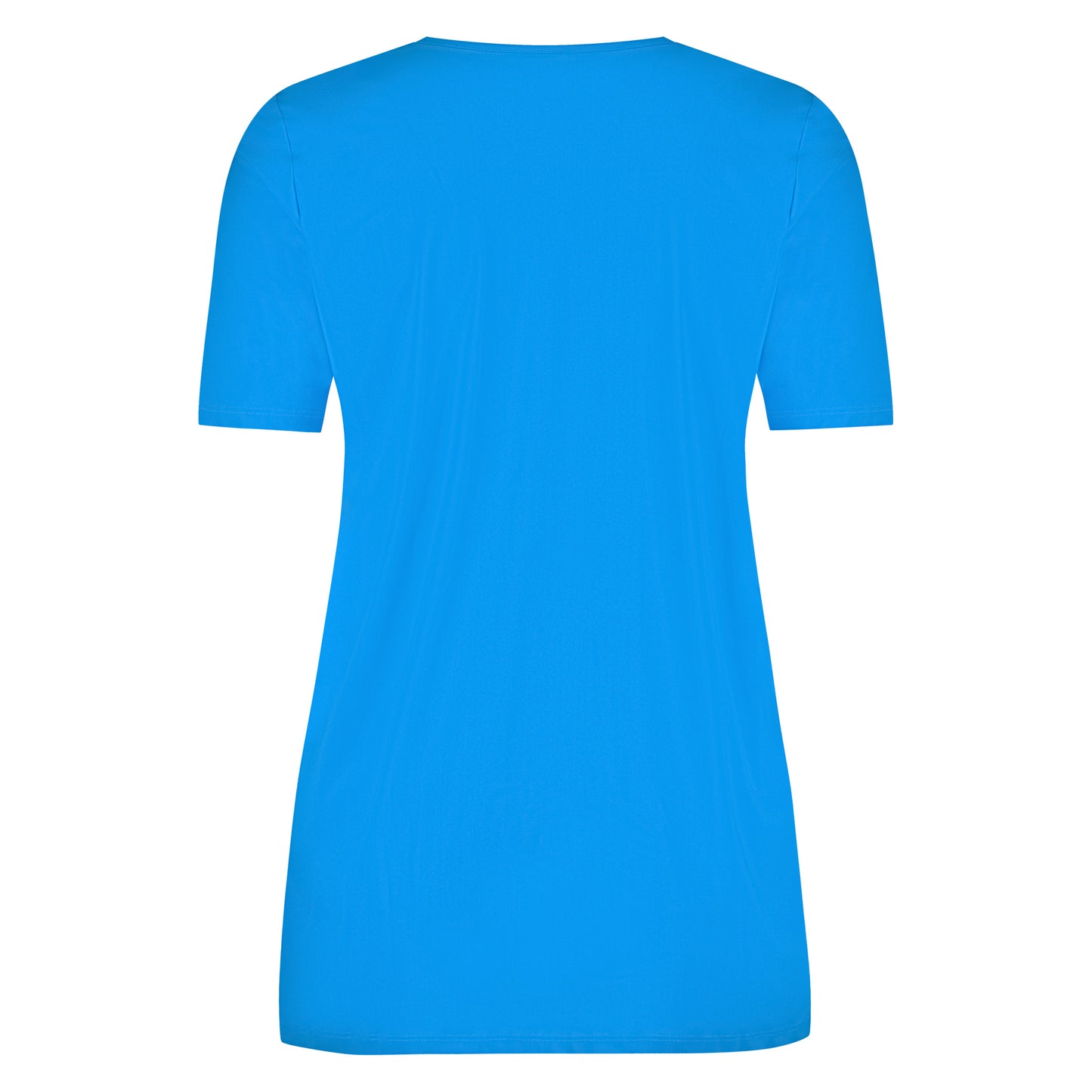 Tee V Slim SS | Azur