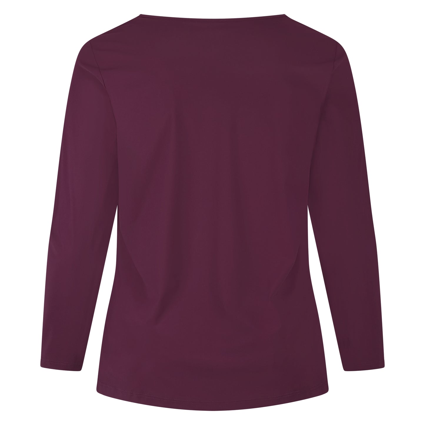 Tee V Slim LS | Burgundy