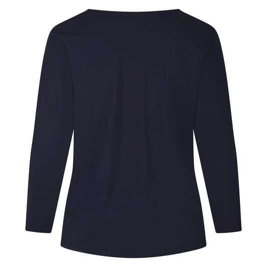 Tee V Slim LS | Navy