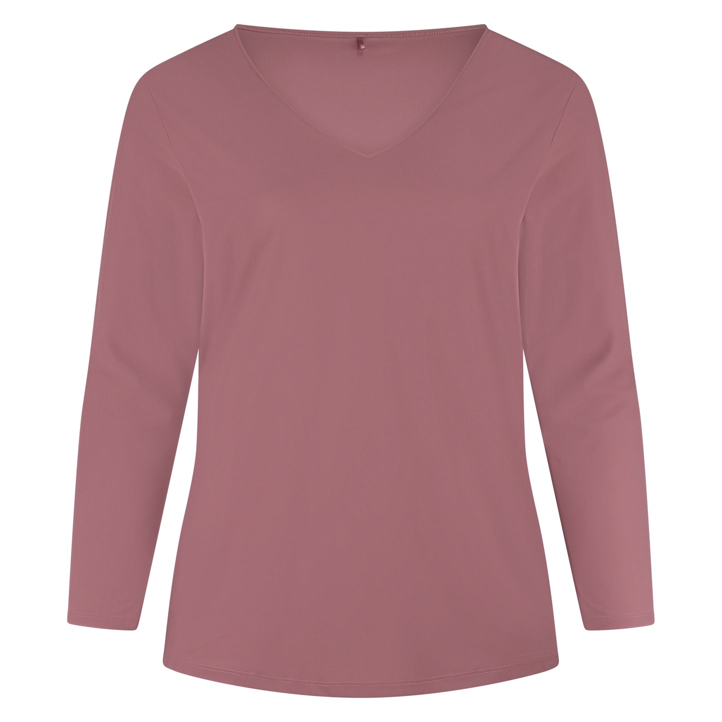 Tee V Slim LS | Mauve