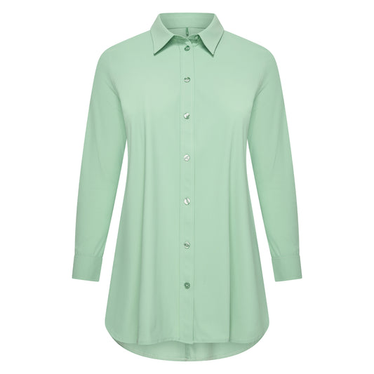 Blouse Midi LS | Mint
