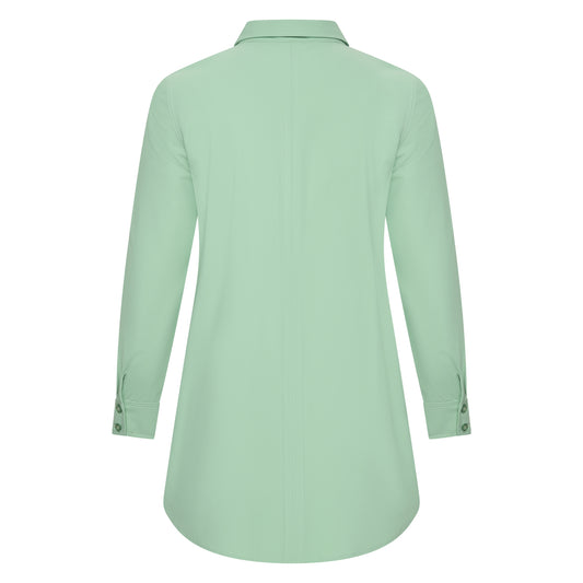 Blouse Midi LS | Mint