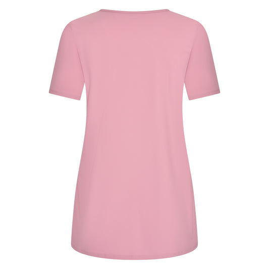 Tee Round Neck Midi | Antique Pink