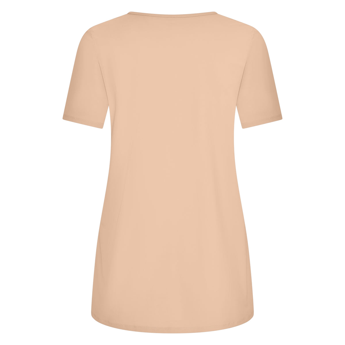 Tee Round Neck Midi | Latte
