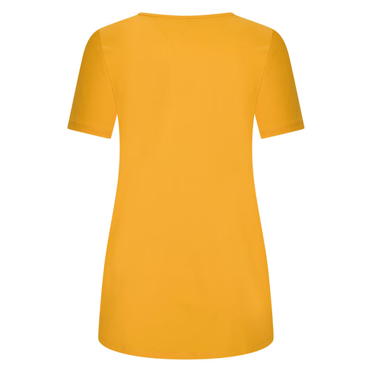 Tee Round Neck Midi | Sunflower