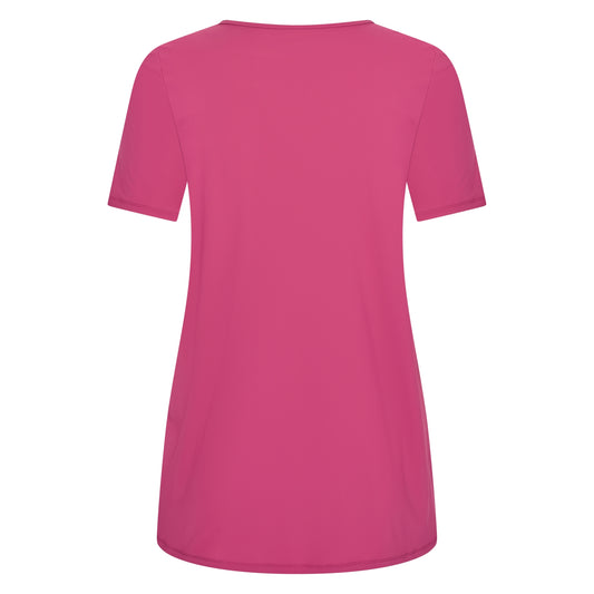 Tee Round Neck Midi | Cerise