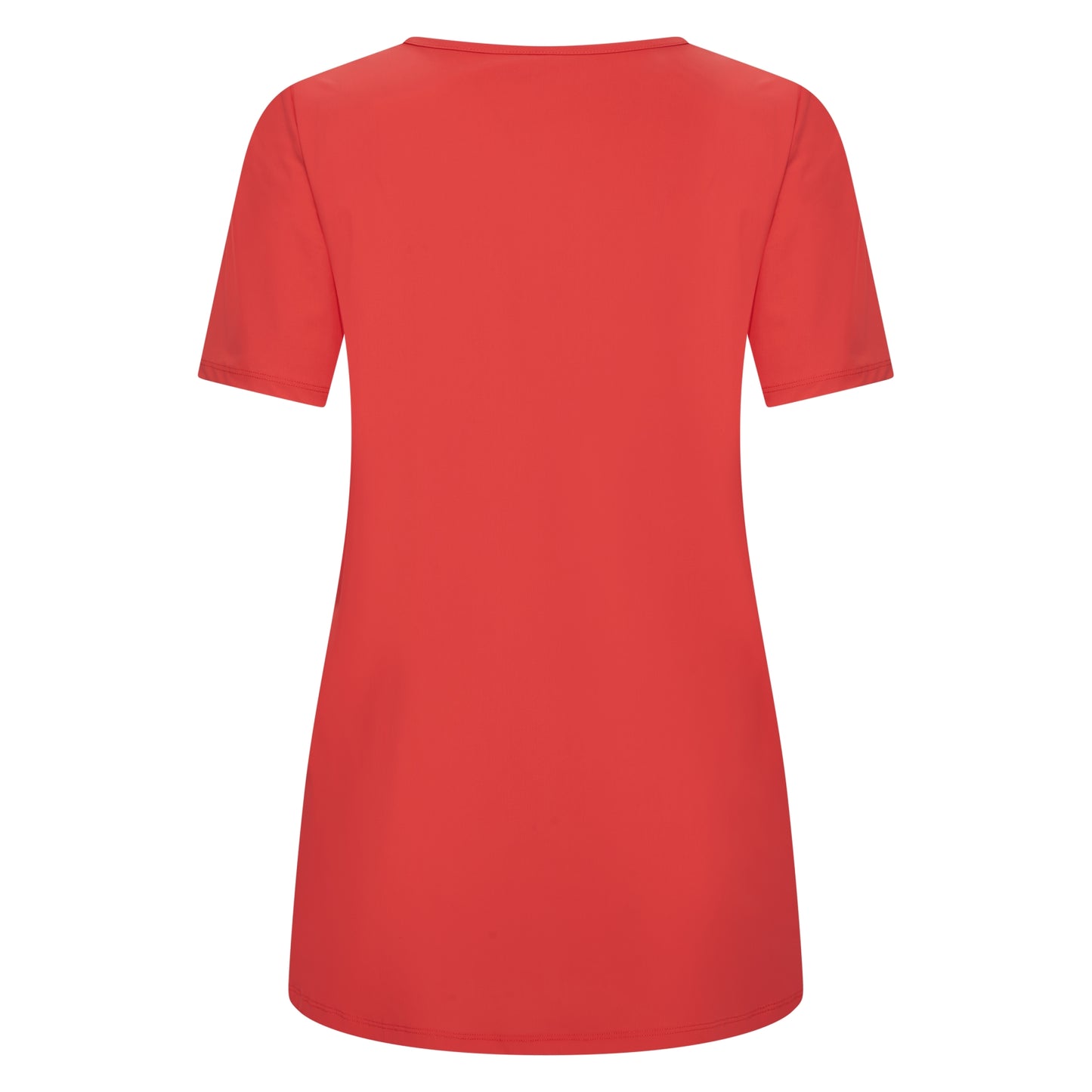 Tee Round Neck Midi | Saffraan