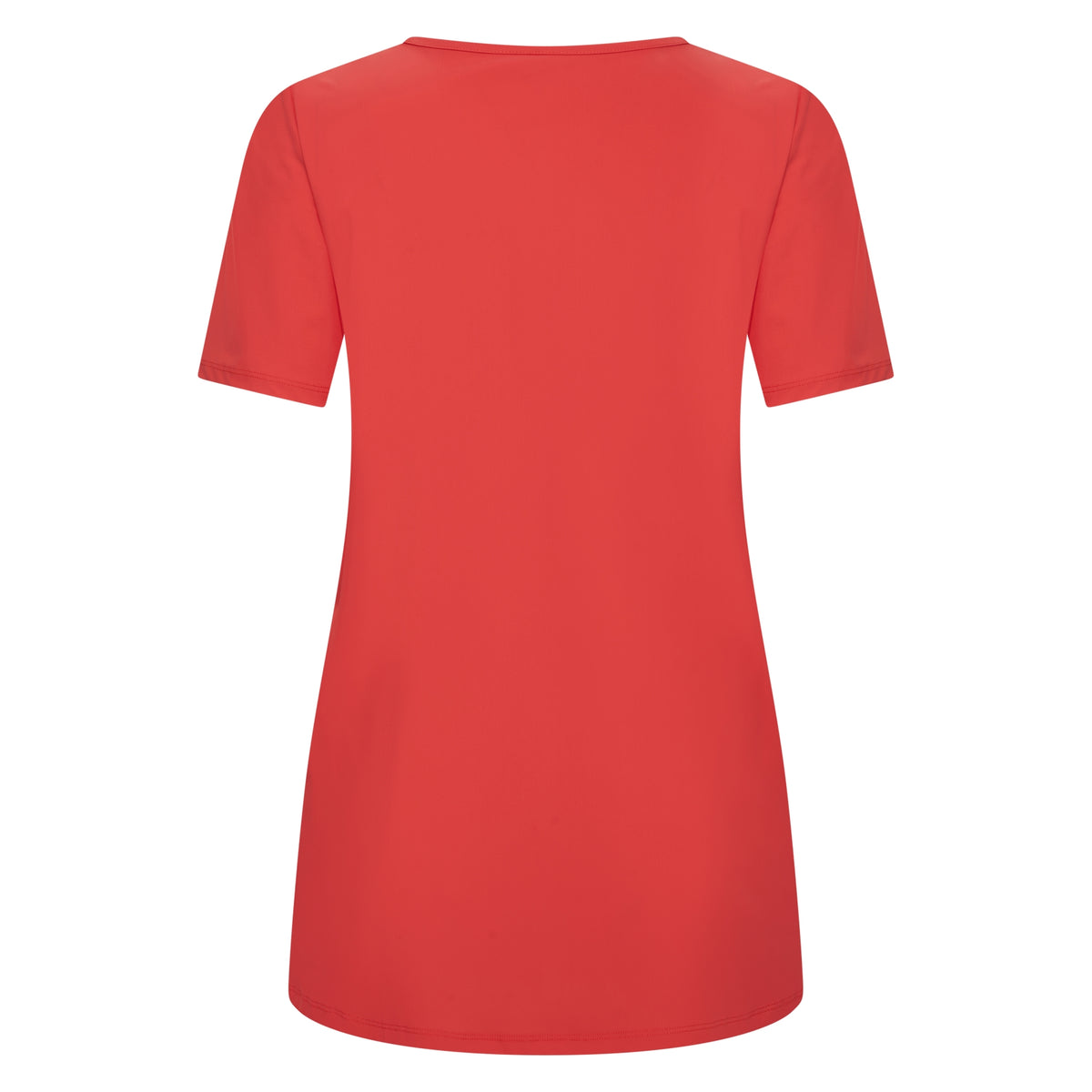 Tee Round Neck Midi | Saffraan