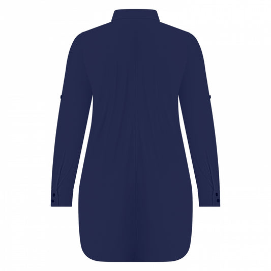 Blouse Long - Light | Navy