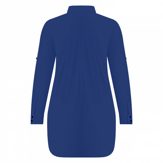 Blouse Long - Light | Ink Blue