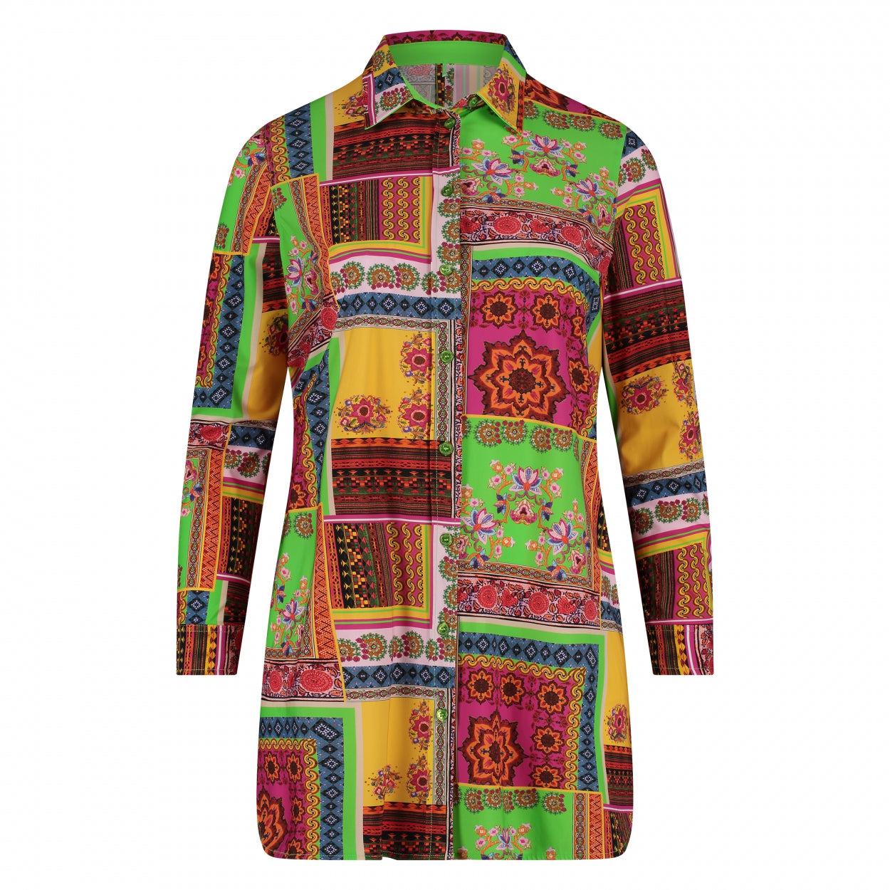 Blouse Long LS | Folklore Patches