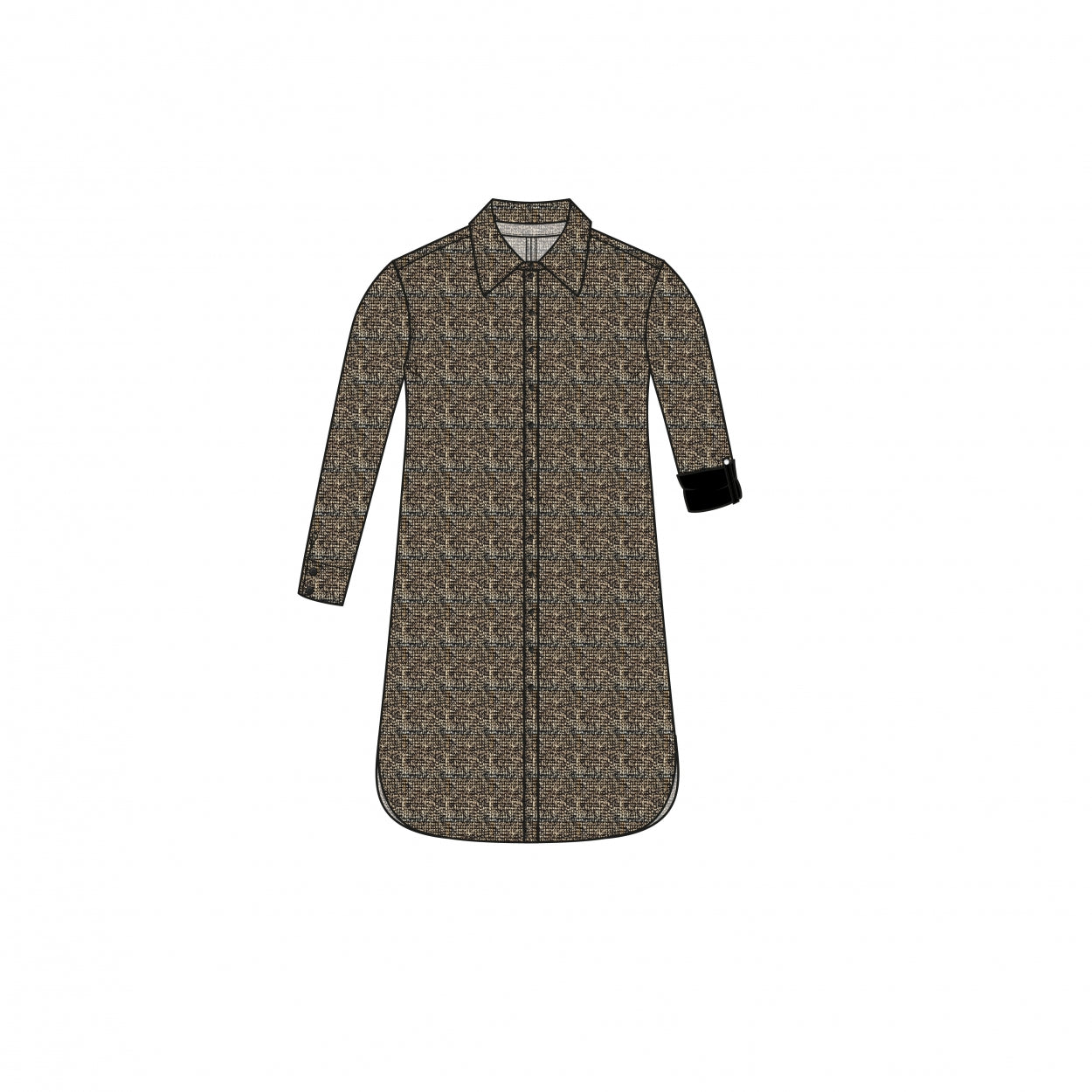 Blouse Long LS | Bouclé