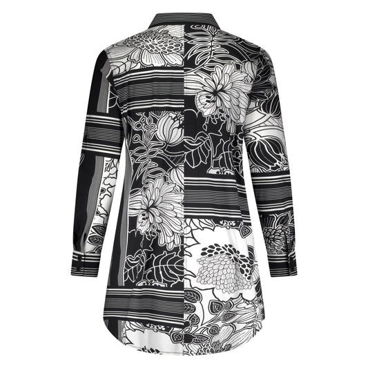 Blouse Long LS | Contra Flower