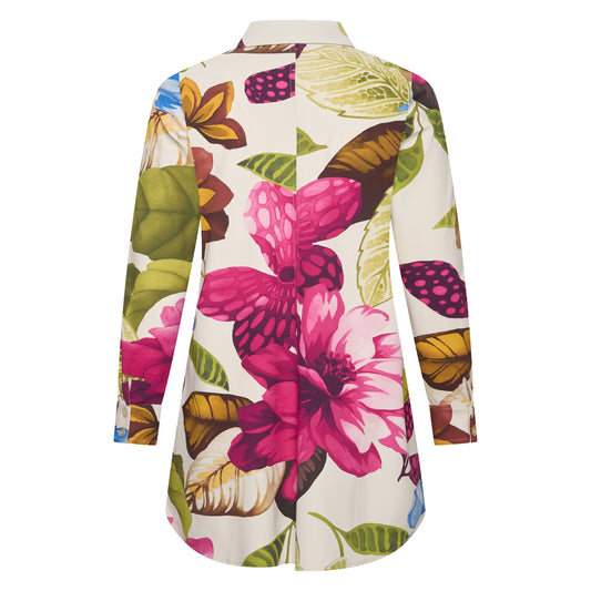 Blouse Long LS | Mega Flower