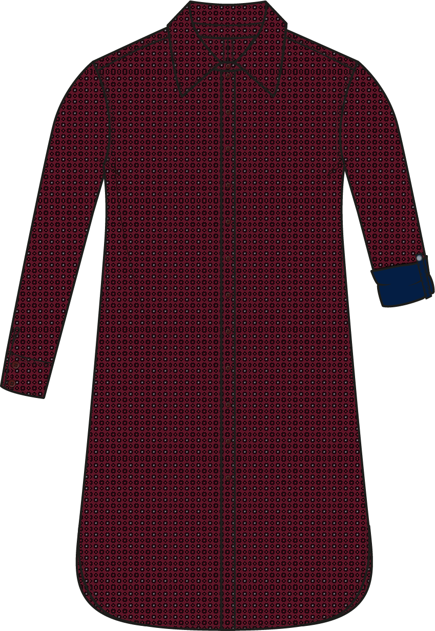 Blouse Long LS | Dressed Dobby