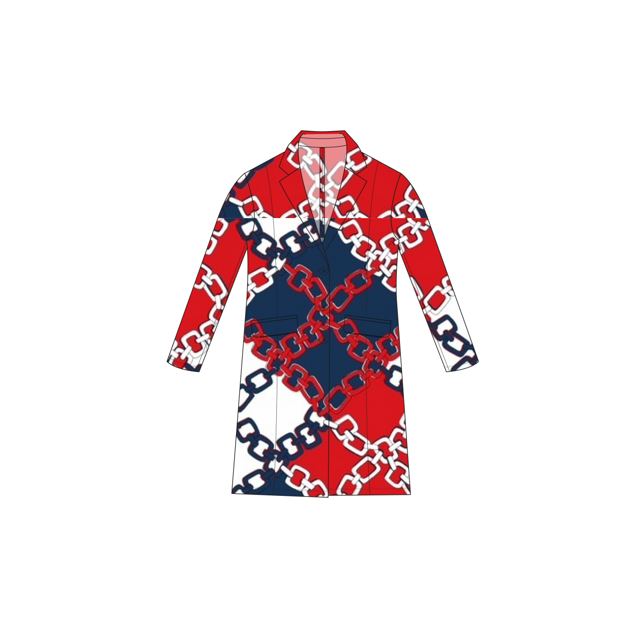 Jacket Long | Classic Chains - DYNAMICS