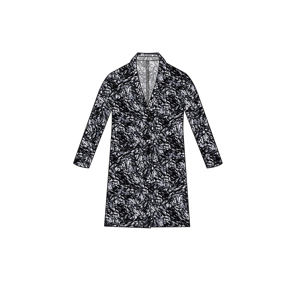 Jacket Long | Optical Graphic