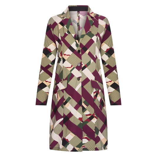 Jacket Long | Camo Check