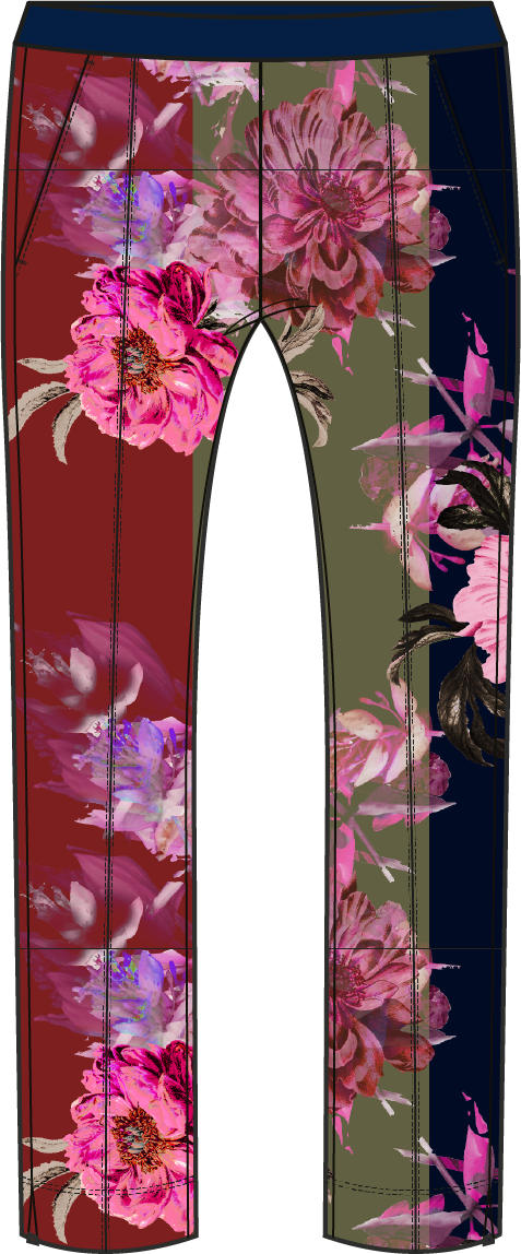 Pants Long | Indian Flowers