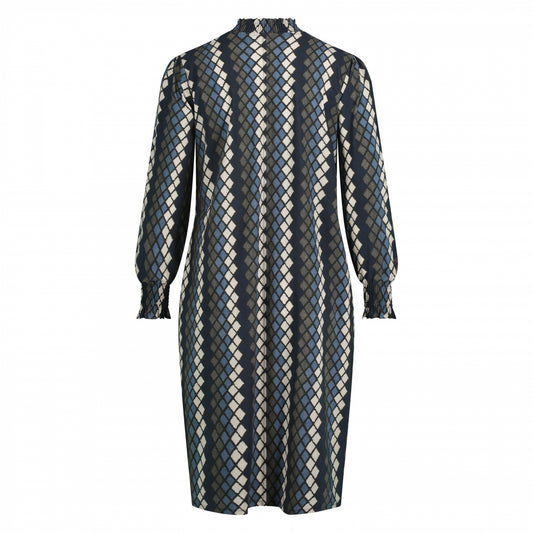 Smock Dress LS | Scotch Argyle