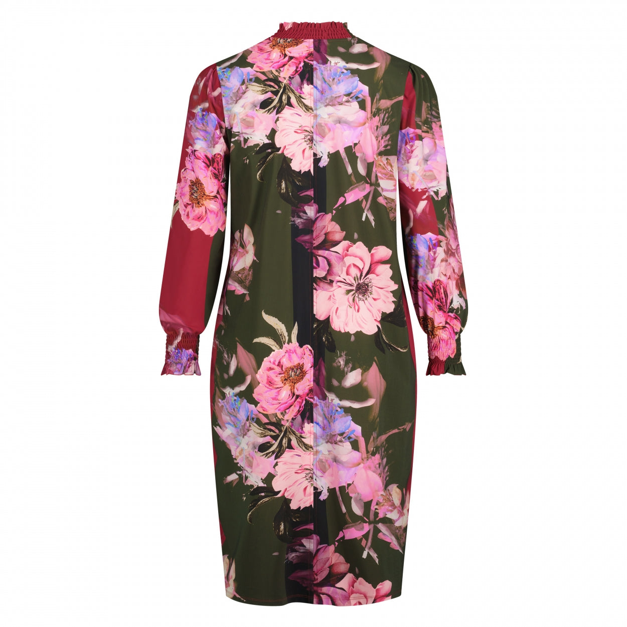 Smock Dress LS | Indian Flowers
