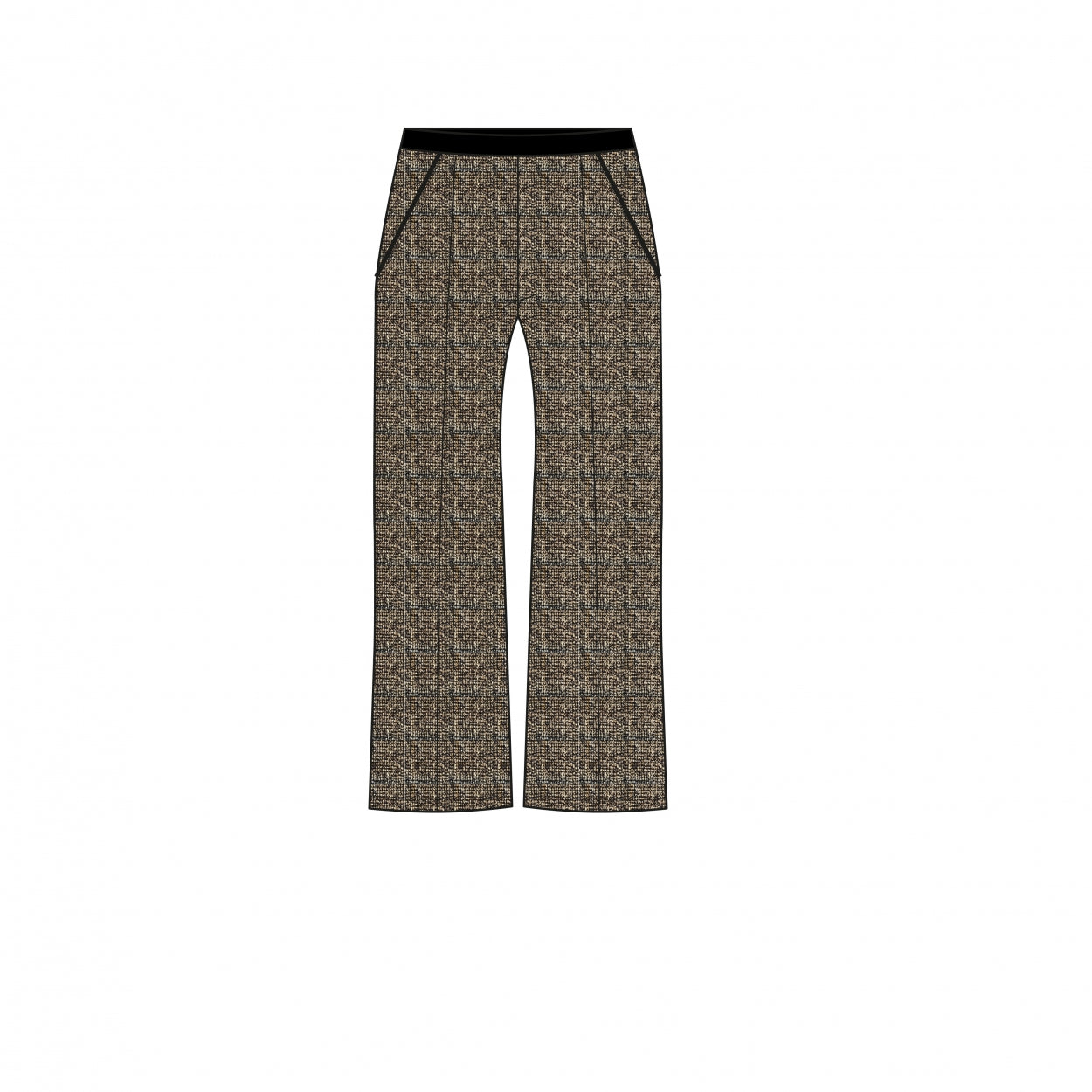 Pants Wide | Bouclé