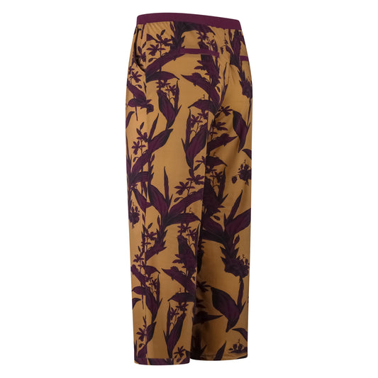 Pants Wide | Elegant Floral