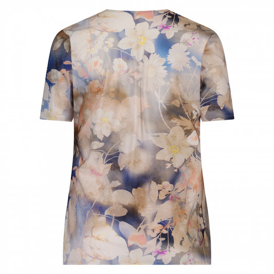 Wrap Top SS | Pastel Flowers