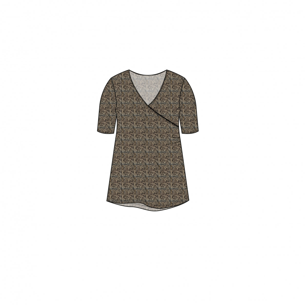 Wrap Top SS | Bouclé
