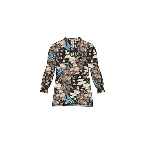 Smock Top LS | Butterfly Beauty