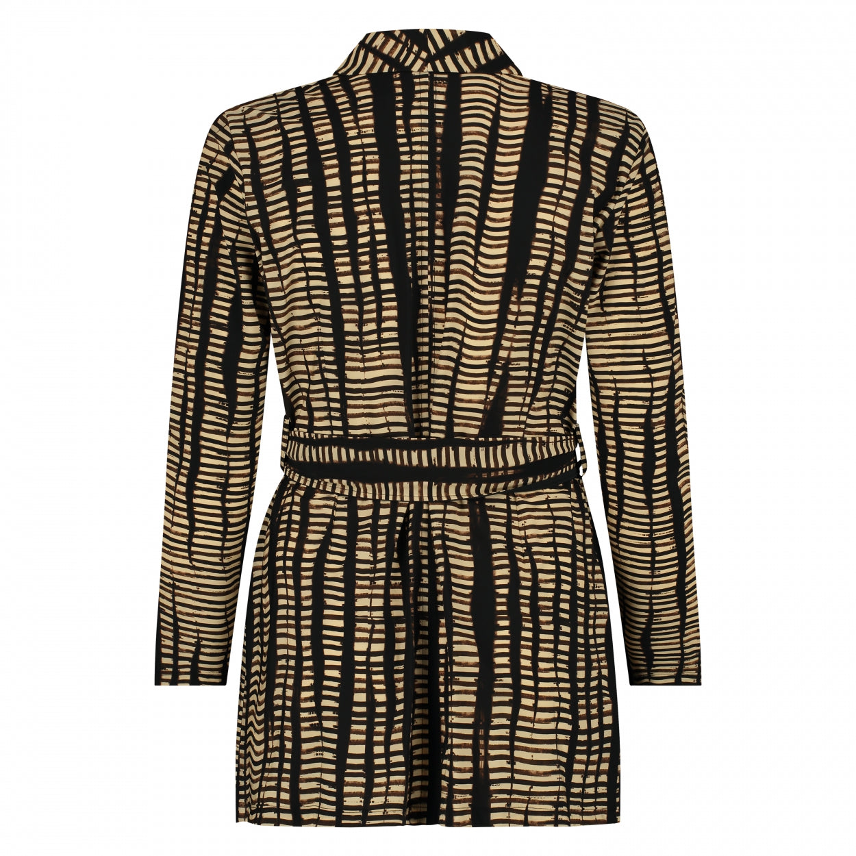Wrap Jacket | Striped Safari