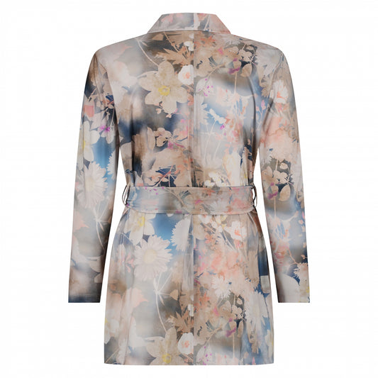 Wrap Jacket | Pastel Flowers