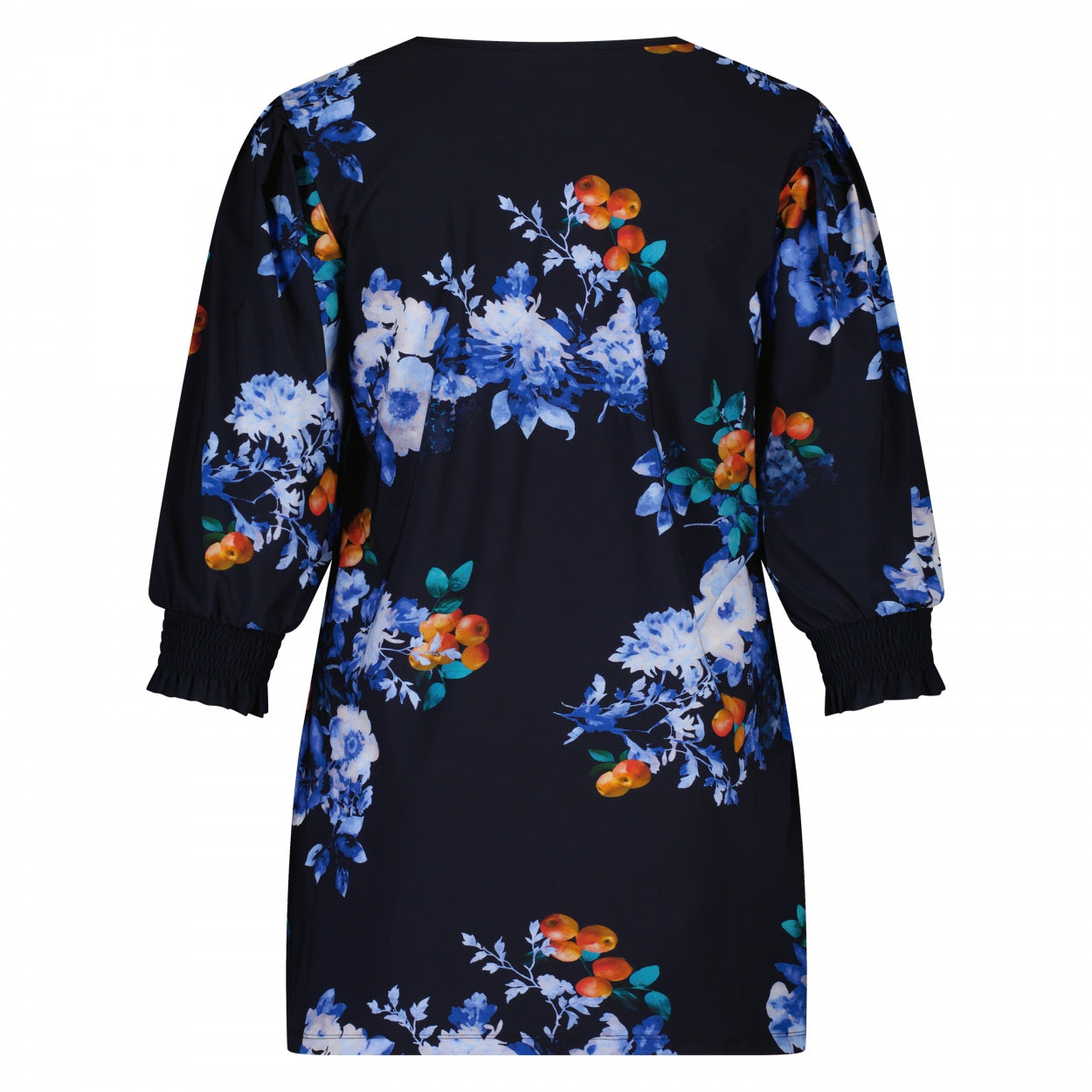 Puff Top 3/4 sleeve | Fruit & Flowers