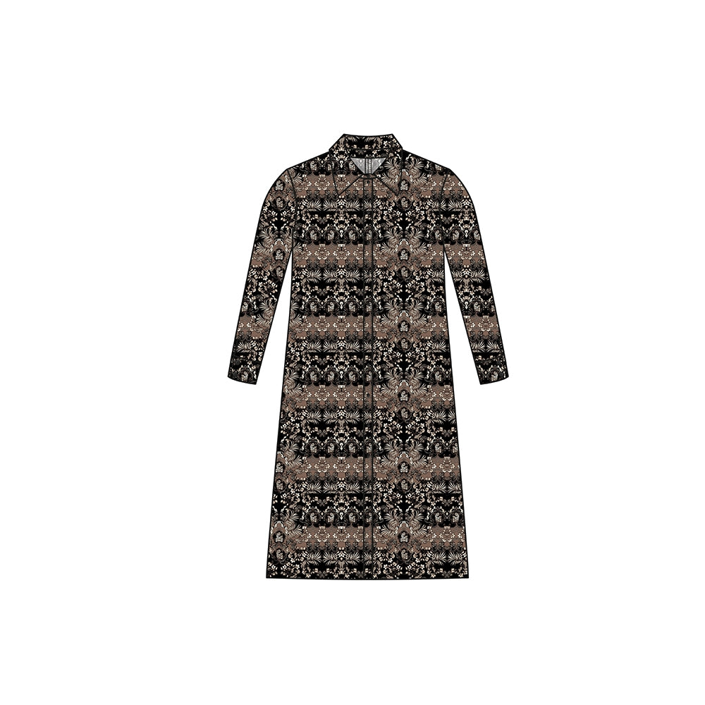 Blouse Dress LS | Havana Flowers