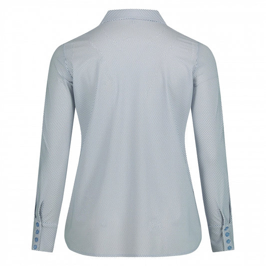 Shirt Basic | Dobby White Blue
