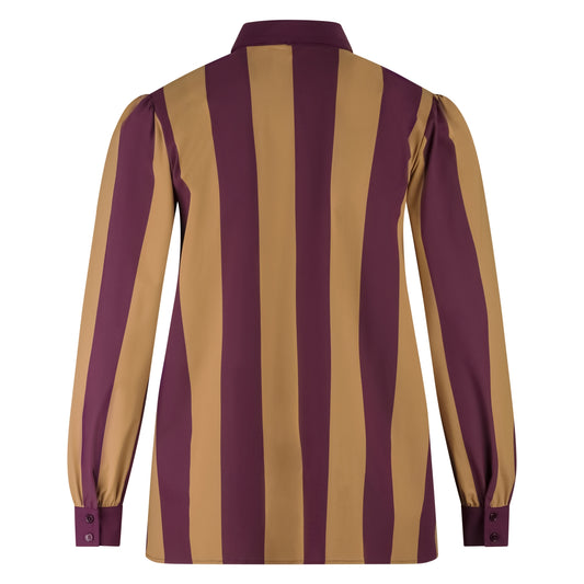 Shirt Puffed | Block Stripe