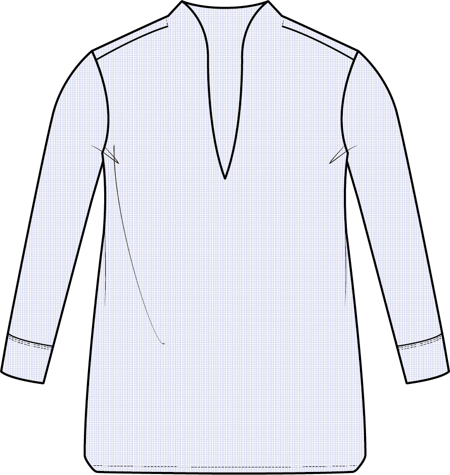 Shirt Classic | Dobby Light Blue White