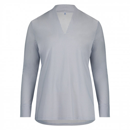 Shirt Classic | Dobby White Blue