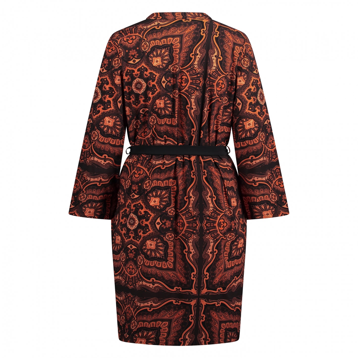 Mao Dress Belt LS | Persian Paisley