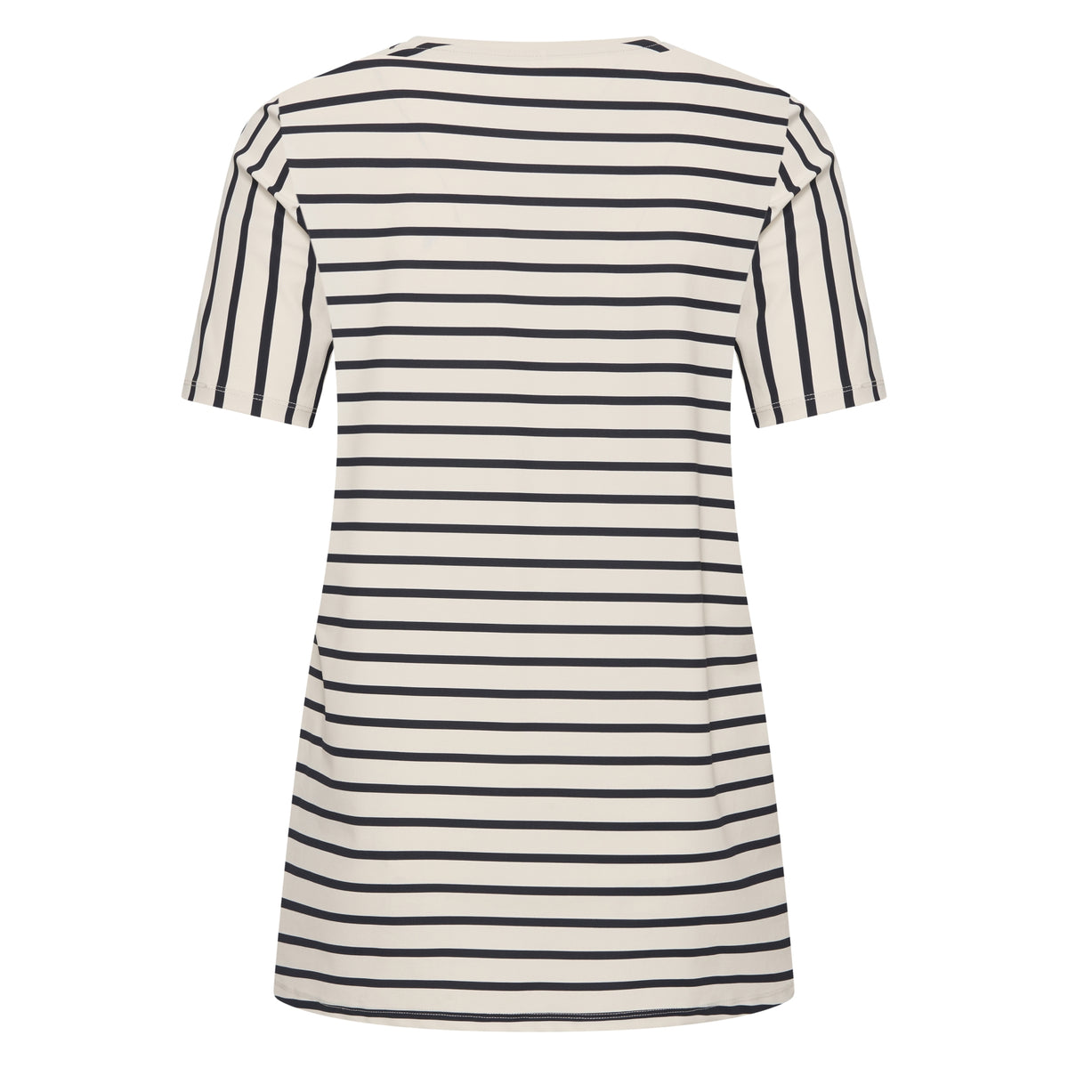 Tee V-Neck Midi | Breton Stripe