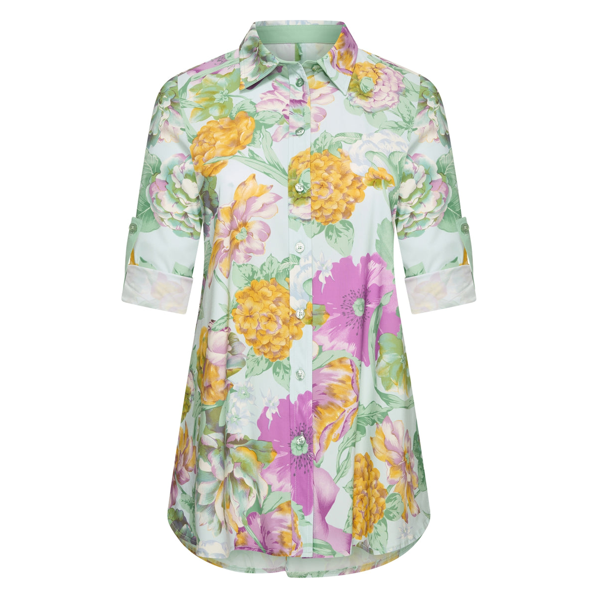 Blouse Midi LS | Spring Garden