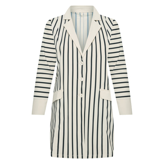 Jacket Midi | Breton Stripe
