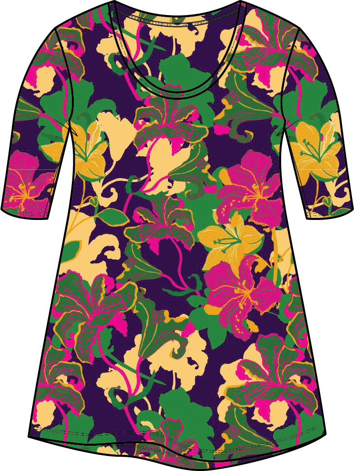 Tee Round Neck | Amazing Amaryllis