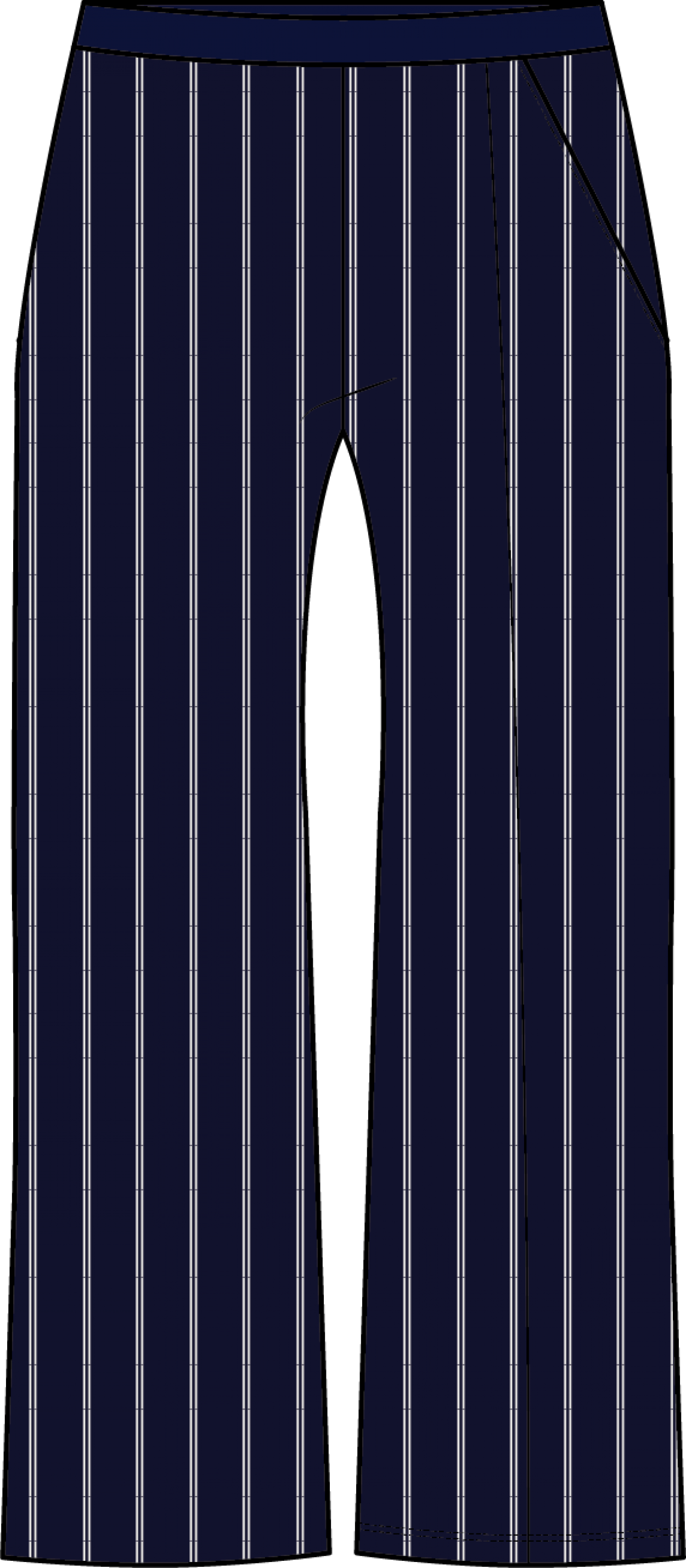 Pants Wide | Twin Stripe